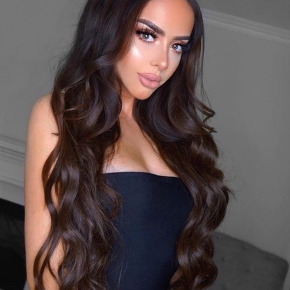 ✨24” BROWN BODY WAVYLACE FRONT WIG💫 *NEW*
